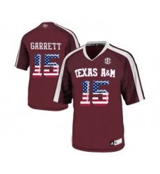 Texas A&M Aggies 15 Myles Garrett Red College Football Jersey