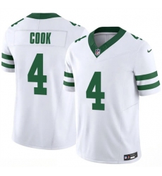Men's New York Jets #4 Brady Cook White 2025 F.U.S.E. Vapor Untouchable Limited Football Stitched Jersey
