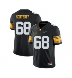 Iowa Hawkeyes 68 Brandon Scherff Black College Football Jersey