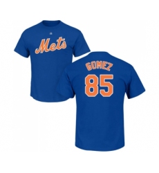 Baseball New York Mets #85 Carlos Gomez Royal Blue Name & Number T-Shirt