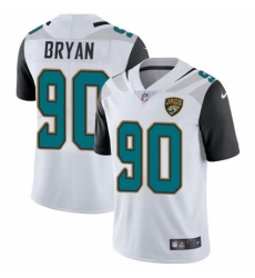 Youth Nike Jacksonville Jaguars #90 Taven Bryan White Vapor Untouchable Limited Player NFL Jersey