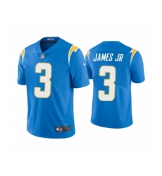 Men's Los Angeles Chargers #3 Derwin James Jr. Blue Vapor Untouchable Limited Stitched Jersey