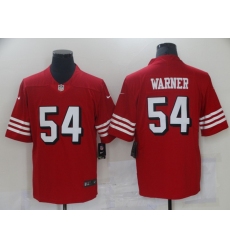 Men's San Francisco 49ers #54 Fred Warner Red Vapor Untouchable Limited Jersey