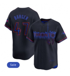 Men's Toronto Blue Jays #47 Addison Barger City Connect Limited Jersey Baseball Jersey