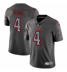 Youth Nike Kansas City Chiefs #4 Chad Henne Gray Static Vapor Untouchable Limited NFL Jersey