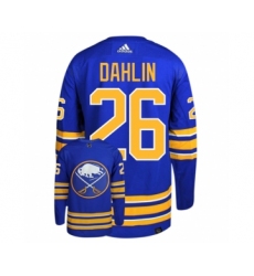 Men's Buffalo Sabres #26 Rasmus Dahlin Blue Stitched Jersey