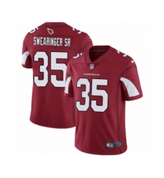 Men's Nike Arizona Cardinals #35 D.J. Swearinger SR Red Team Color Vapor Untouchable Limited Player NFL Jersey