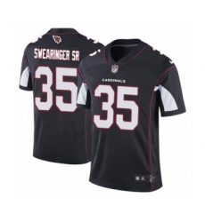 Youth Nike Arizona Cardinals #35 D.J. Swearinger SR Black Alternate Vapor Untouchable Limited Player NFL Jersey