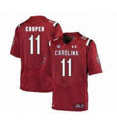 South Carolina Gamecocks 11 Pharoh Cooper Red College Football Jersey