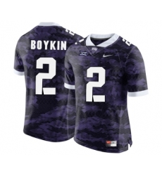 TCU Horned Frogs 2 Trevone Boykin Purple College Football Limited Jersey