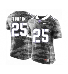 TCU Horned Frogs 25 KaVontae Turpin Gray College Football Jersey