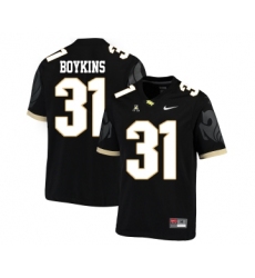 UCF Knights 31 Jeremy Boykins Black College Football Jersey