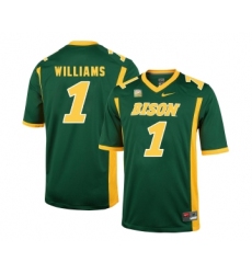 North Dakota State Bison 1 Marcus Williams Green College Football Jersey