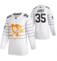 Men's Pittsburgh Penguins #35 Tristan Jarry White All Star Stitched NHL Jersey