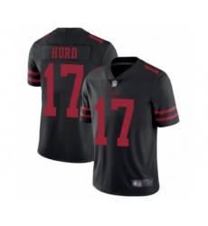 Youth San Francisco 49ers #17 Jalen Hurd Black Vapor Untouchable Limited Player Football Jersey