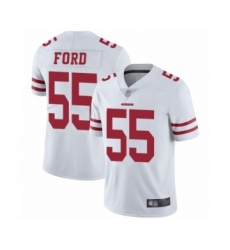 Men's San Francisco 49ers #55 Dee Ford White Vapor Untouchable Limited Player Football Jersey
