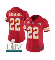 Women's Kansas City Chiefs #22 Juan Thornhill Red Team Color Vapor Untouchable Limited Player Super Bowl LIV Bound Football Jersey