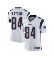 Youth New England Patriots #84 Benjamin Watson White Vapor Untouchable Limited Player Football Jersey