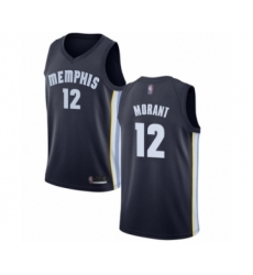 Youth Memphis Grizzlies #12 Ja Morant Swingman Navy Blue Basketball Jersey - Icon Edition