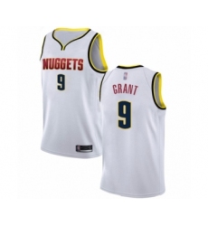 Youth Denver Nuggets #9 Jerami Grant Swingman White Basketball Jersey - Association Edition