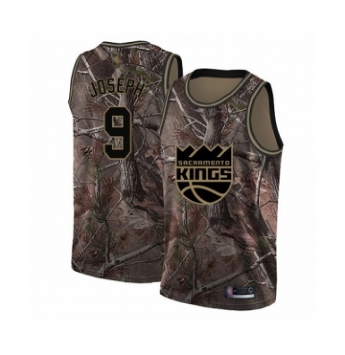 Men's Sacramento Kings #9 Cory Joseph Swingman Camo Realtree Collection Basketball Jersey