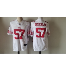 Men's San Francisco 49ers #57 Dre Greenlaw White 2024 F.U.S.E. Vapor Untouchable Limited Stitched Football Jersey