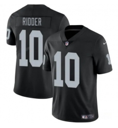 Men's Las Vegas Raiders #10 Desmond Ridder Black 2024 Vapor Stitched Football Jersey