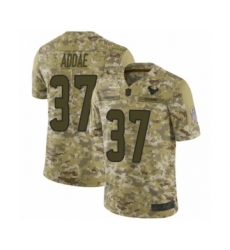 Youth Houston Texans #37 Jahleel Addae Limited Camo 2018 Salute to Service Football Jersey