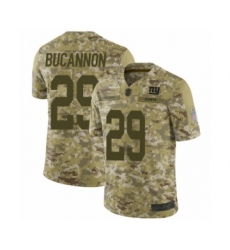 Youth New York Giants #29 Deone Bucannon Limited Camo 2018 Salute to Service Football Jersey