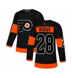 Youth Philadelphia Flyers #28 Chris Bigras Authentic Black Alternate Hockey Jersey