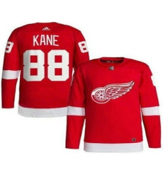 Men's Detroit Red Wings #88 Patrick Kane Red Authentic Jersey