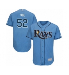 Men's Tampa Bay Rays #52 Chaz Roe Columbia Alternate Flex Base Authentic Collection Baseball Player Jersey