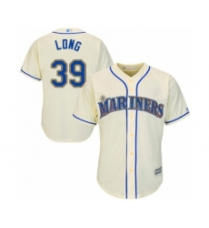 Youth Seattle Mariners #39 Shed Long Authentic Cream Alternate Cool Base Baseball Player Jersey