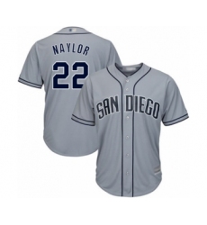 Women's San Diego Padres #22 Josh Naylor Authentic Grey Road Cool Base Baseball Player Jersey