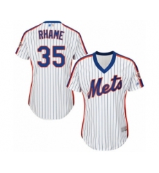 Women's New York Mets #35 Jacob Rhame Authentic White Alternate Cool Base Baseball Player Jersey