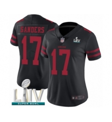 Women's San Francisco 49ers #17 Emmanuel Sanders Black Vapor Untouchable Limited Player Super Bowl LIV Bound Football Jersey