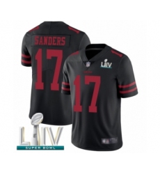 Youth San Francisco 49ers #17 Emmanuel Sanders Black Vapor Untouchable Limited Player Super Bowl LIV Bound Football Jersey