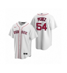 Youth Boston Red Sox #54 Martin Perez Nike White Replica Home Jersey