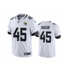 Jacksonville Jaguars #45 K'Lavon Chaisson White 2020 NFL Draft Vapor Limited Jersey
