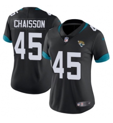 Women's Jacksonville Jaguars #45 K'Lavon Chaisson Black Team Color Women's's Stitched NFL Vapor Untouchable Limited Jersey