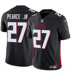 Men's Atlanta Falcons #27 James Pearce Jr Black 2025 Draft F.U.S.E. Vapor Untouchable Limited Football Stitched Jersey