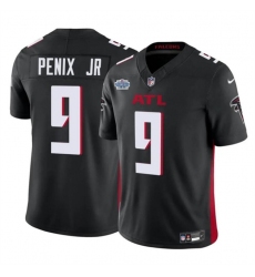 Men's Atlanta Falcons #9 Michael Penix Jr Black 2024 With Draft F.U.S.E Vapor Untouchable Limited Stitched Football Jersey