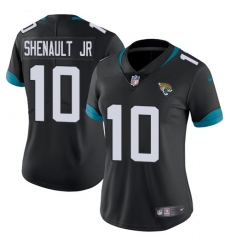Women's Jacksonville Jaguars #10 Laviska Shenault Jr. Black Team Color Stitched Vapor Untouchable Limited Jersey