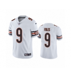 Men's Chicago Bears #9 Nick Foles White Vapor Limited Jersey