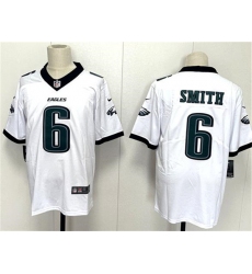 Men's Philadelphia Eagles #6 DeVonta Smith White 2024 New Vapor Untouchable Limited Football Stitched Jersey