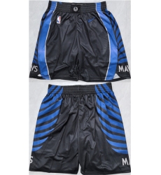 Men's Dallas Mavericks Black Shorts (Run Small)