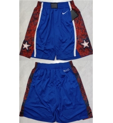 Men's Team USA Royal Red Shorts (Run Small)
