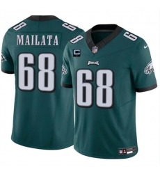 Men's Philadelphia Eagles #68 Jordan Mailata Green F.U.S.E With 1-Star C Vapor Untouchable Limited Football Stitched Jersey