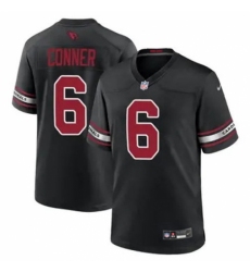 Youth Arizona Cardinals #6 James Conner Black 2024 F U S E Vapor Untouchable Limited Stitched