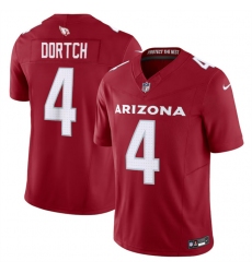 Men's Arizona Cardinals #4 Greg Dortch Red 2024 F.U.S.E. Vapor Untouchable Limited Stitched Football Jersey